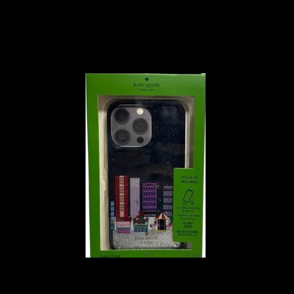 New KATE SPADE New York iPhone 14 PRO MAX Winter Wonders Snowglobe Phone Case
